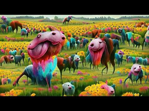 Artificial Nightmares : Old MacDonald's Farm || Pytti VQGAN AI Generative Art