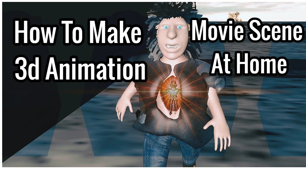 ArtStation - How To Make 3d Animation Movie Scene At Home In C4d