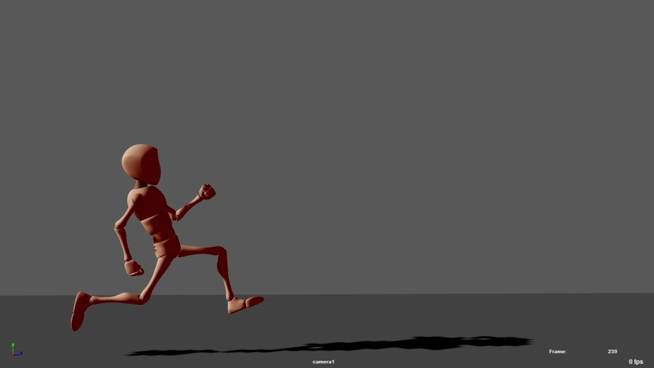 Artstation - Walk-cycle Animation