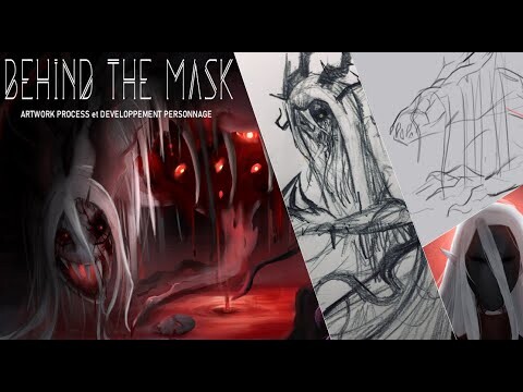 ArtStation - Behind the mask - Artwork process & Xeliah's character ...