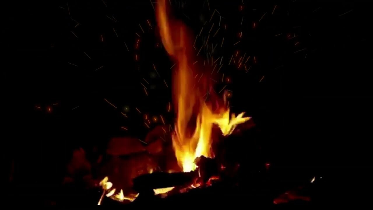 ArtStation - Made a campfire effect on Nuke