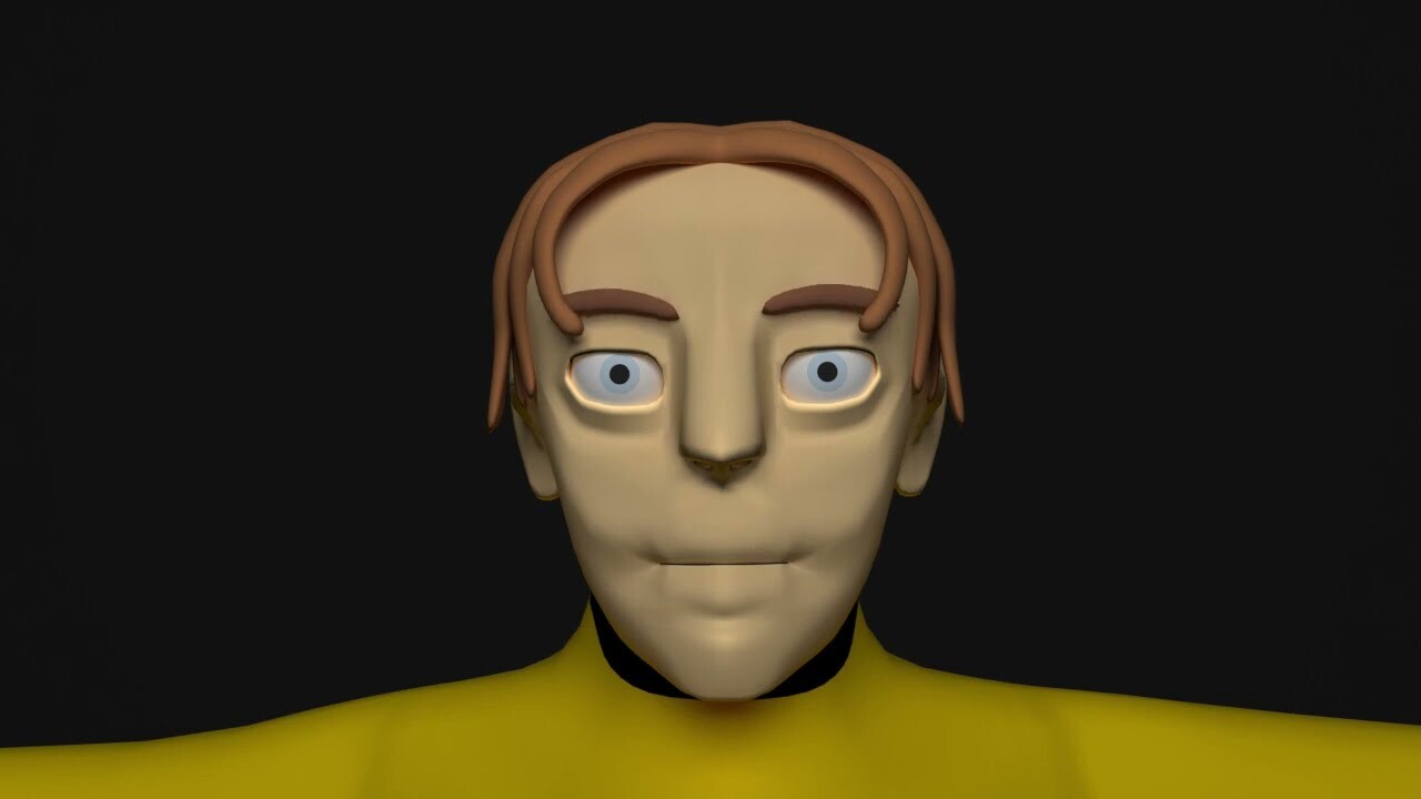 Character Face Animation Test