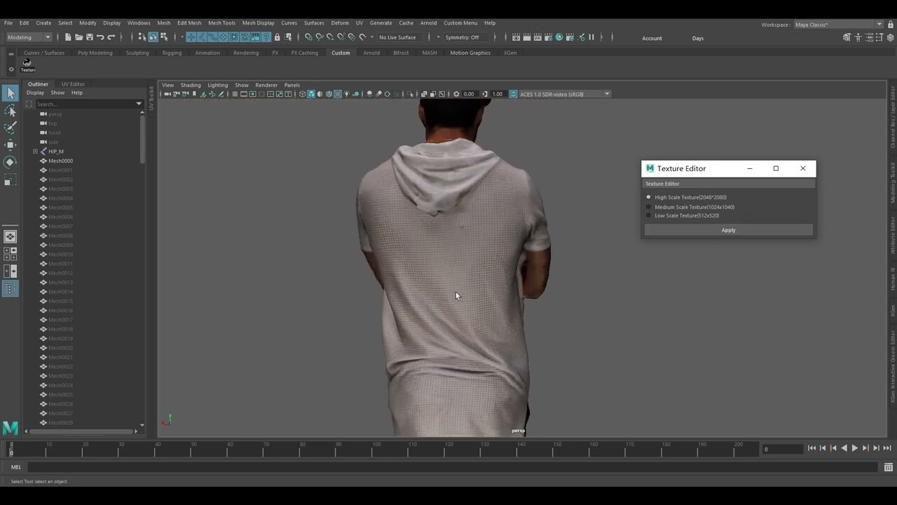 ArtStation - Maya Python Plugins(Texture Editor & Transfer Skin Weights)