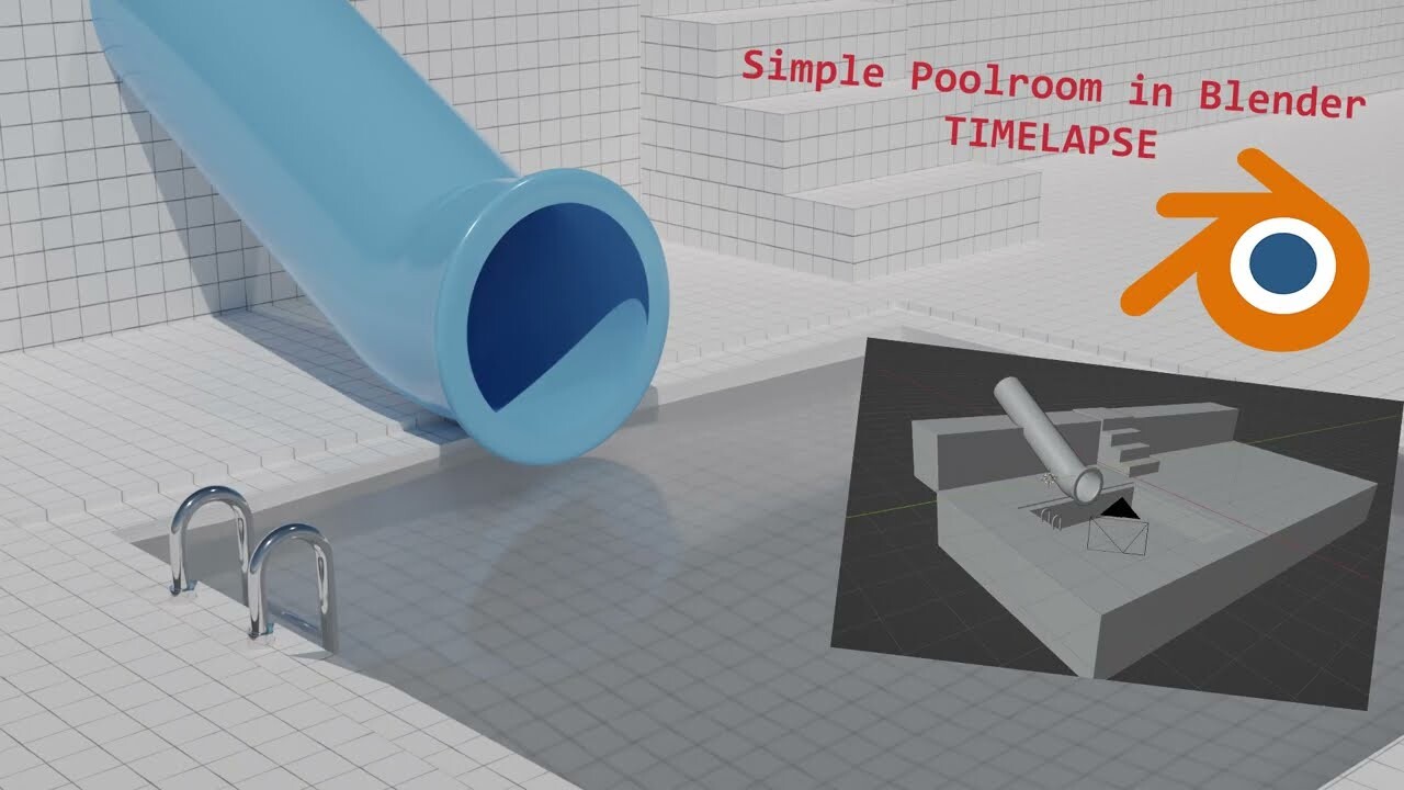 Twisting Poolroom I made a while back in Blender : poolrooms