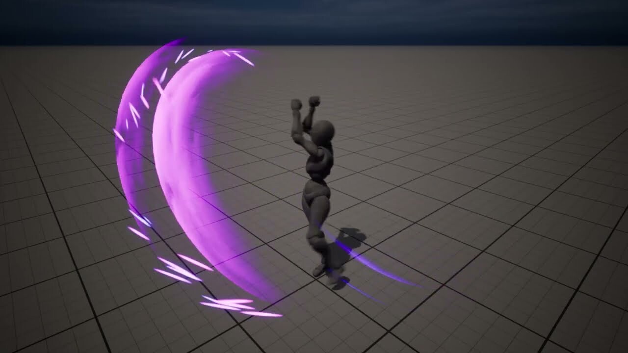 ArtStation - Niagara Sword Slash VFX