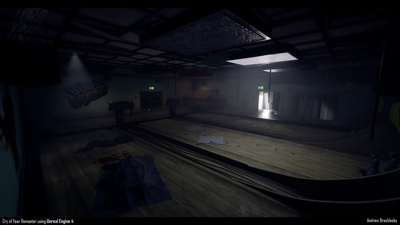 ArtStation Cry of Fear Remaster Project 2019