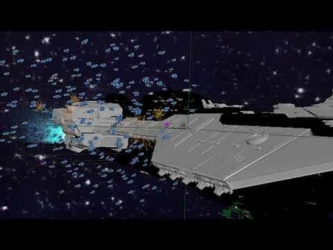 Artstation Spacebattle 3d Pre Visualization