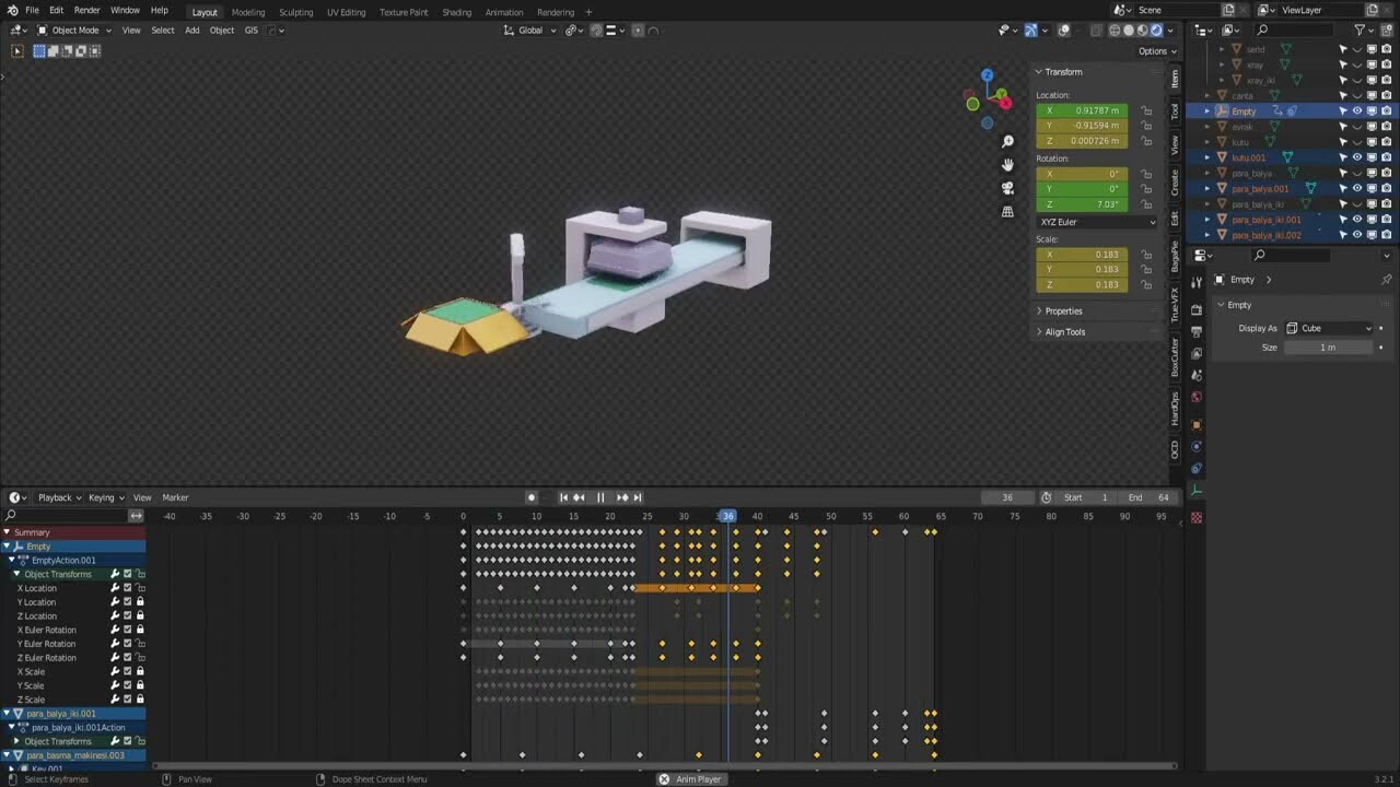 ArtStation Blender Drivers Animation