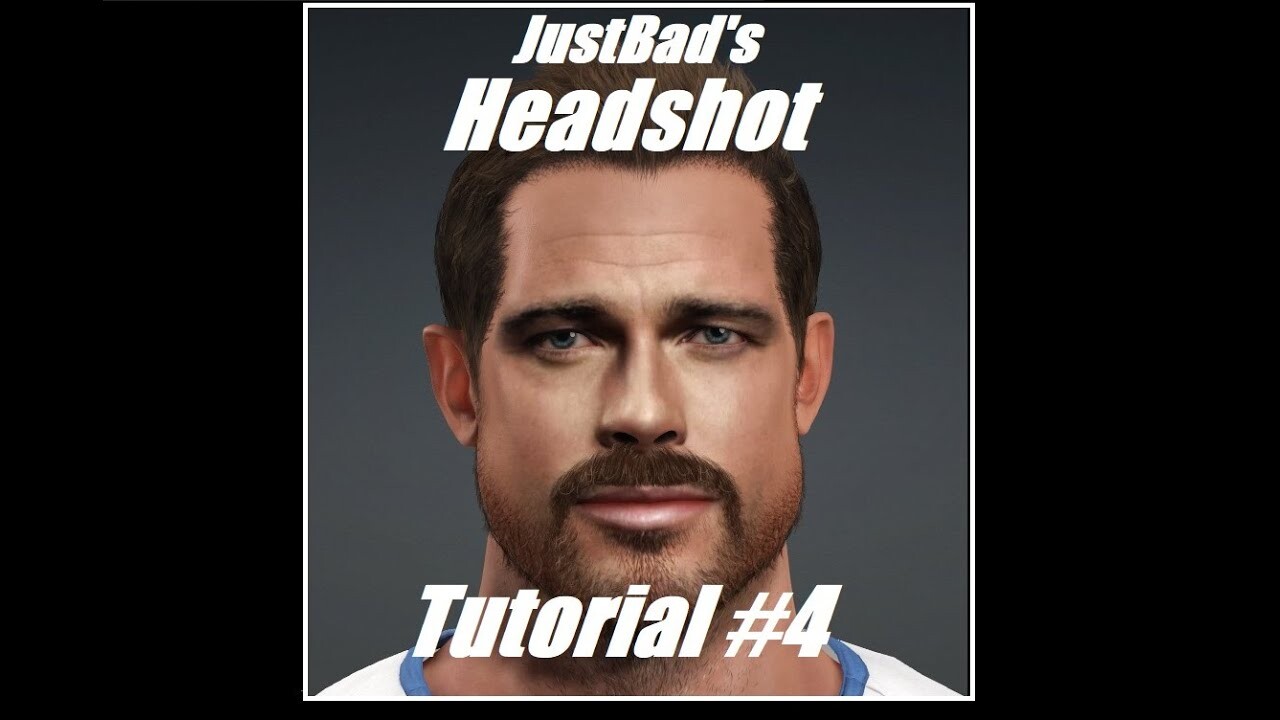 ArtStation Headshot tutorial 4