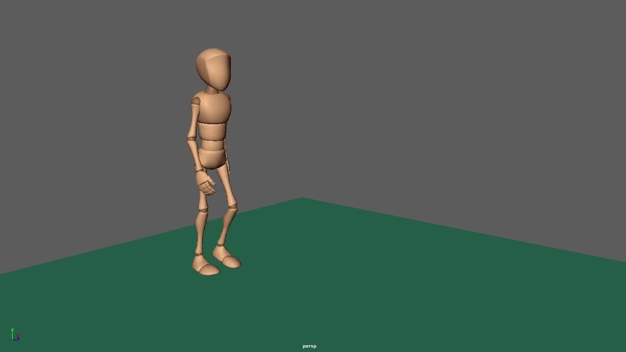 Artstation Biped Walk Animation 