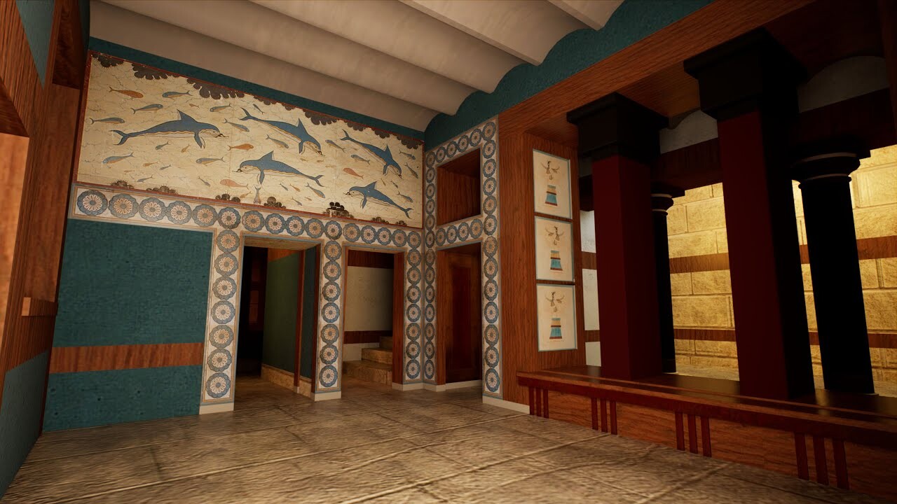 ArtStation Knossos Palace