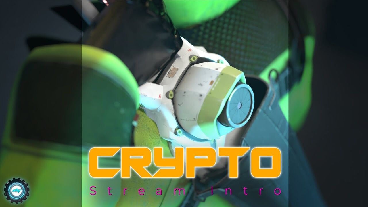 ArtStation - Custom Fuzzy Logic Crypto Intro