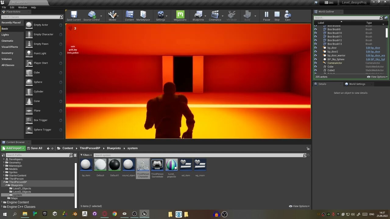ArtStation Quest Level Greybox ( Level Design )