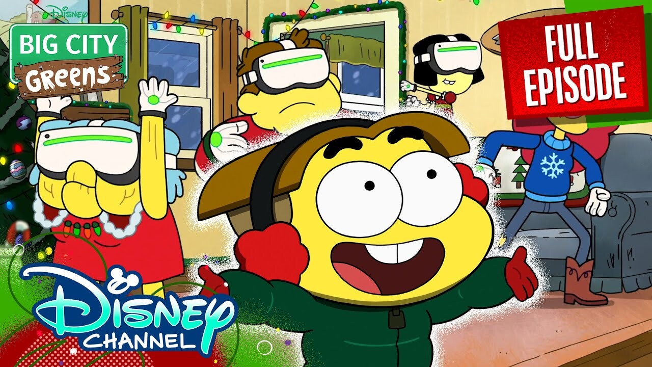 ArtStation My work on Big City Greens "Virtually Christmas" S3 E20
