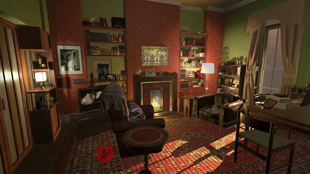 ArtStation - Sherlock Holmes's Room