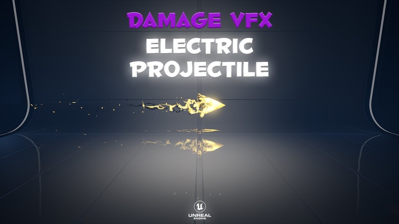 ArtStation - Electric Projectile | VFX | UE4