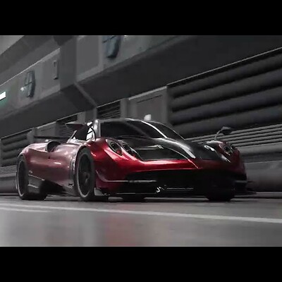 Pagani huayra | car animation