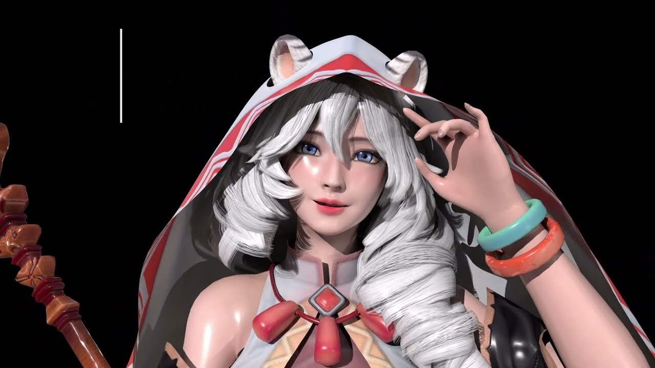 ArtStation Guardian Tales Kanna