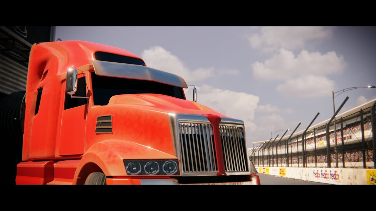 ArtStation - rocket truck