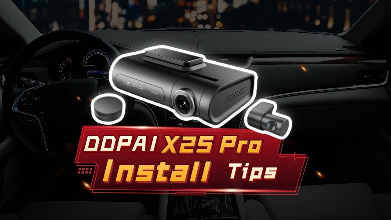 artstation-ddpai-x2s-pro-how-to-install-x2s-pro-dash-cam-front