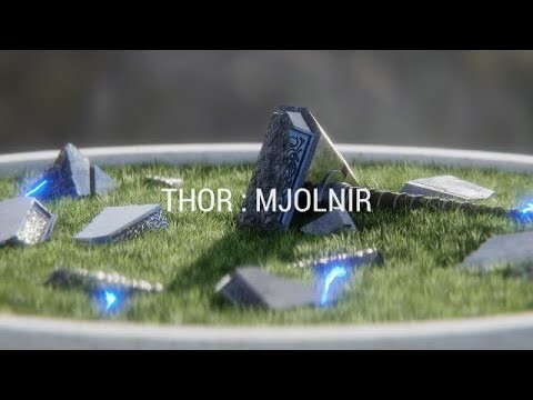 ArtStation - Blender 3.3 | Geometry Node | Cycles X | Thor : Mjolnir