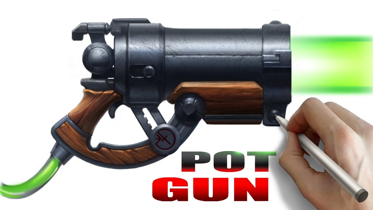 ArtStation POT GUN    Maxresdefault 