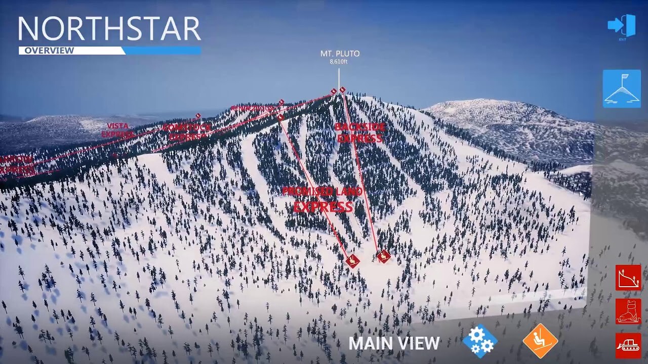 ArtStation - Ski Resort - Interactive layout