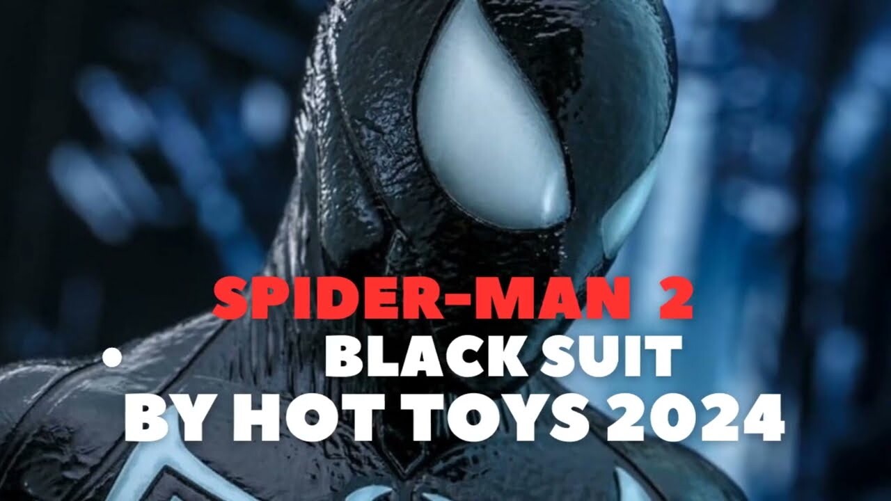 Marvel's Spider-Man 2 Video Game – Hot Toys Spider-Man Black Suit Figure -  The Toyark - News