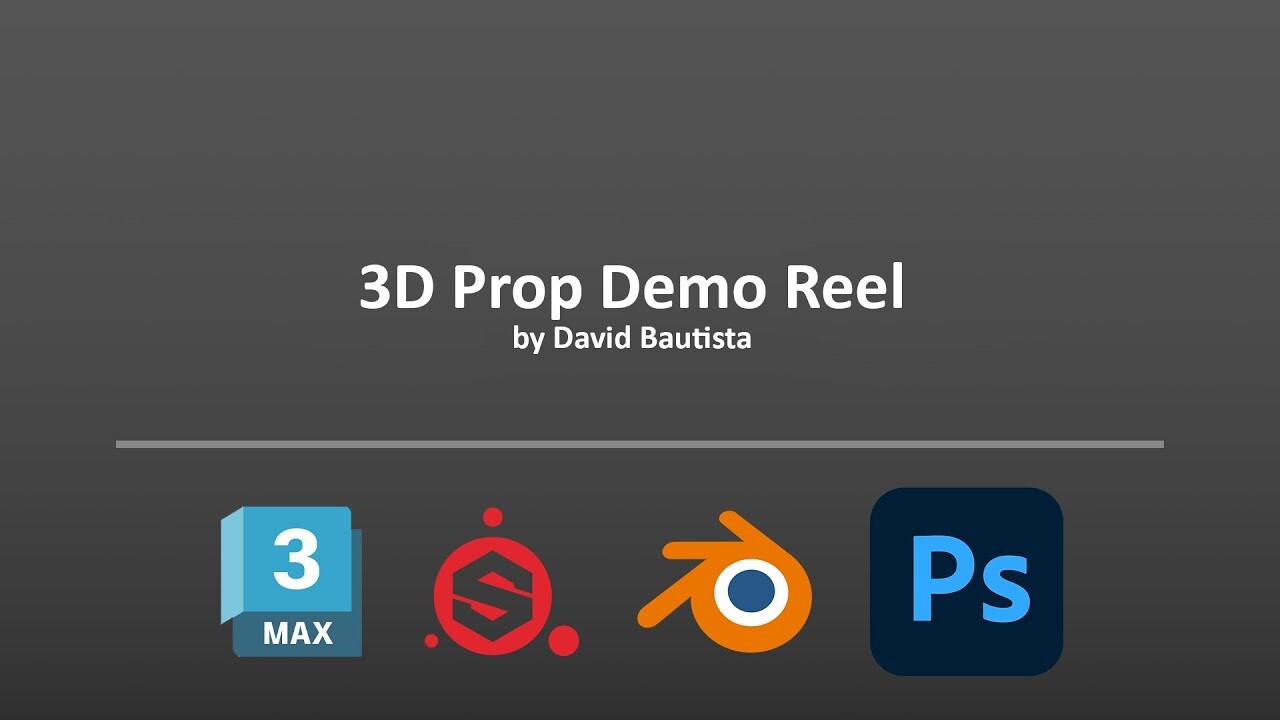 ArtStation - 3D Prop Artist demo reel
