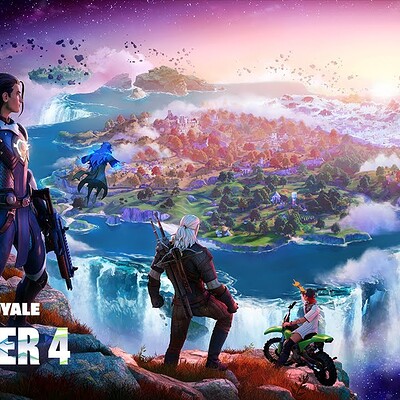 S.T.A.R.S. Members Chris Redfield and Jill Valentine Arrive On The Fortnite  Island 