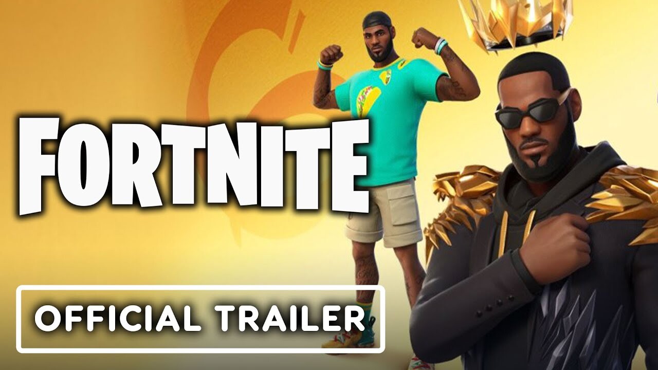 ArtStation - Fortnite - Official LeBron James Trailer