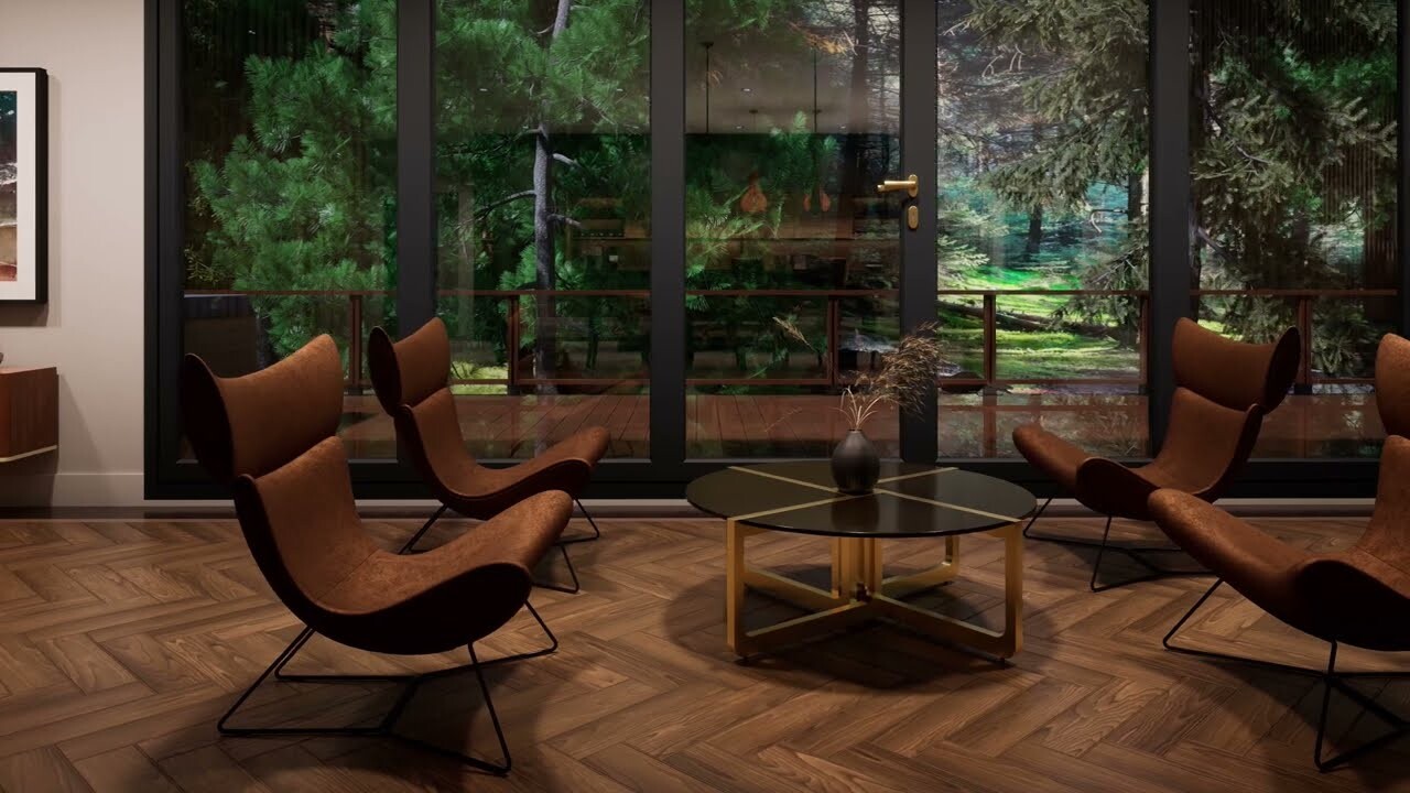 Redwood Main Floor Renovation Animation