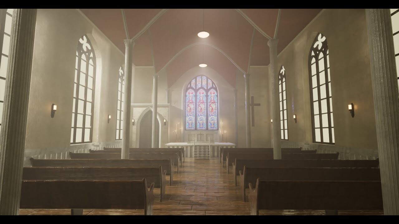 ArtStation - Church Interior