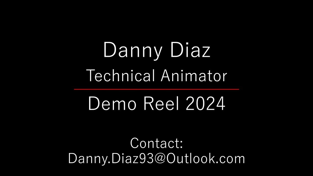 Danny Diaz 2024 Demo Reel   Danny Diaz Maxresdefault 