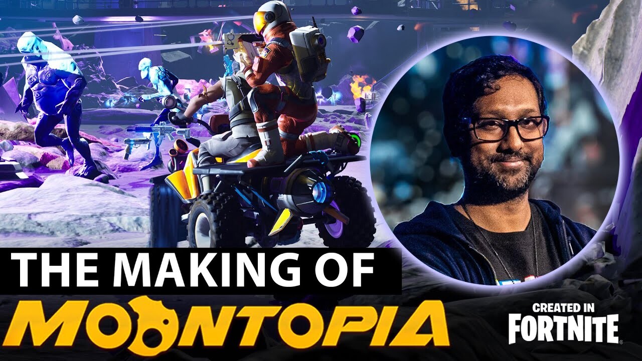 The Making of Fortnite game Moontopia