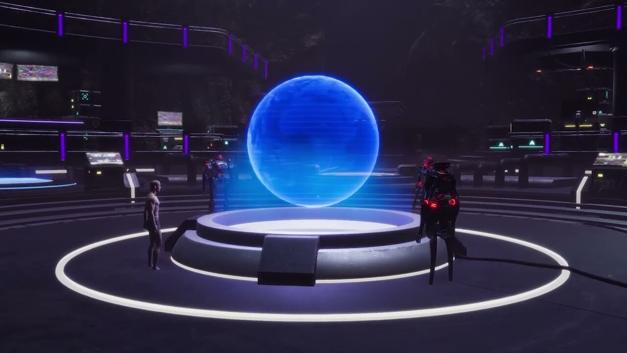 ArtStation - Unity Shader - Planet Hologram