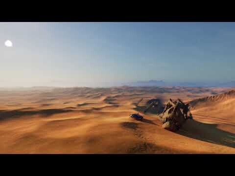 ArtStation - Desert Planet Aquivar (UE5) + Music