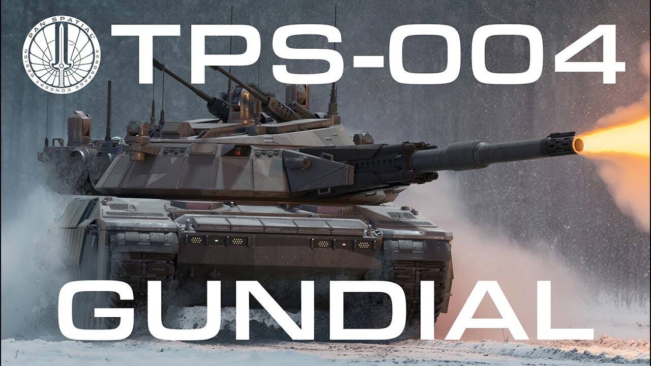 PAN SPATIAL Aerospace Concept Design - TPS-400 GUNDIAL ANIMATION