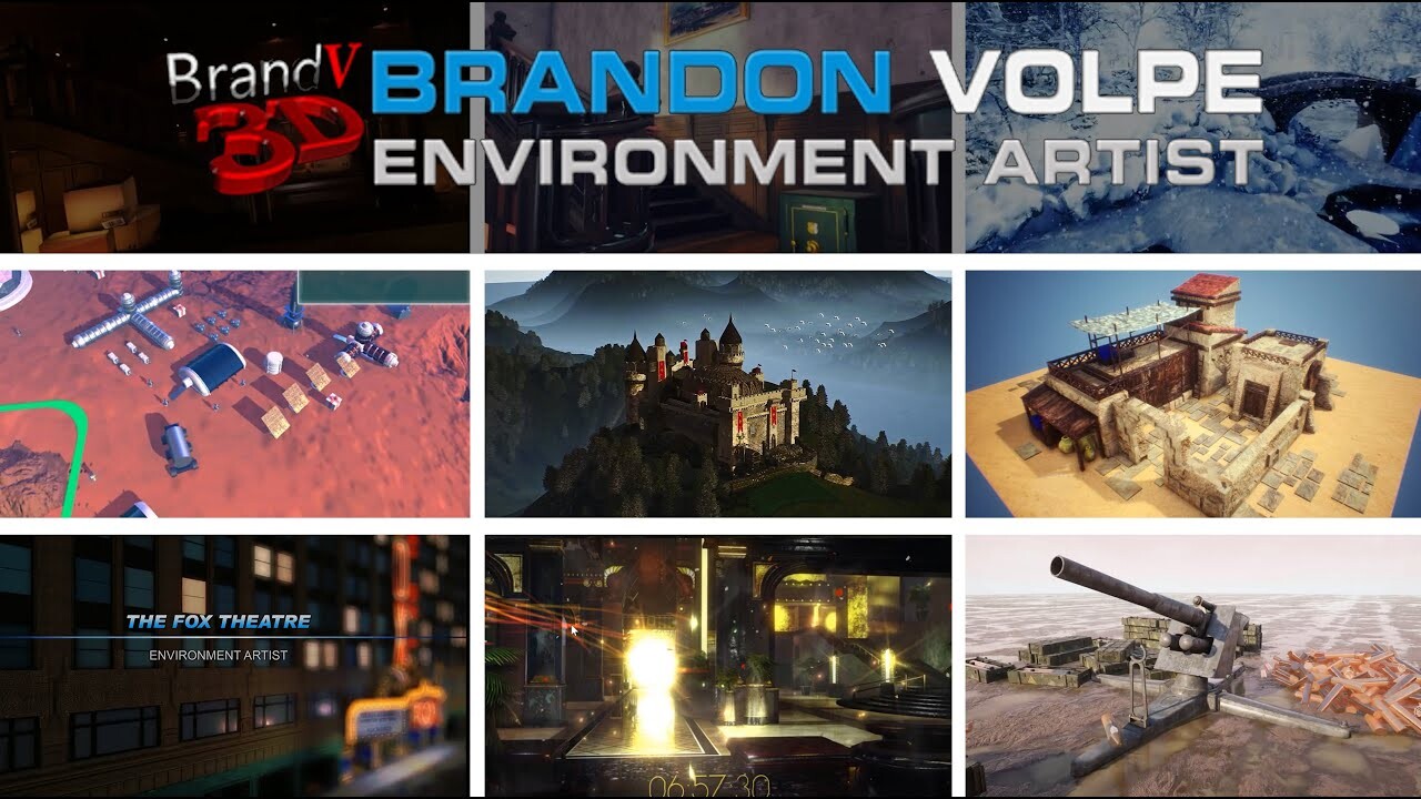 Environment Artist Demo Reel