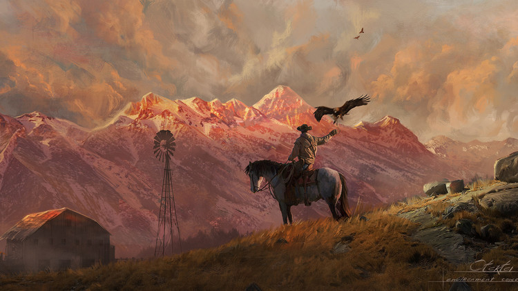 Artstation Wild West Environment Design