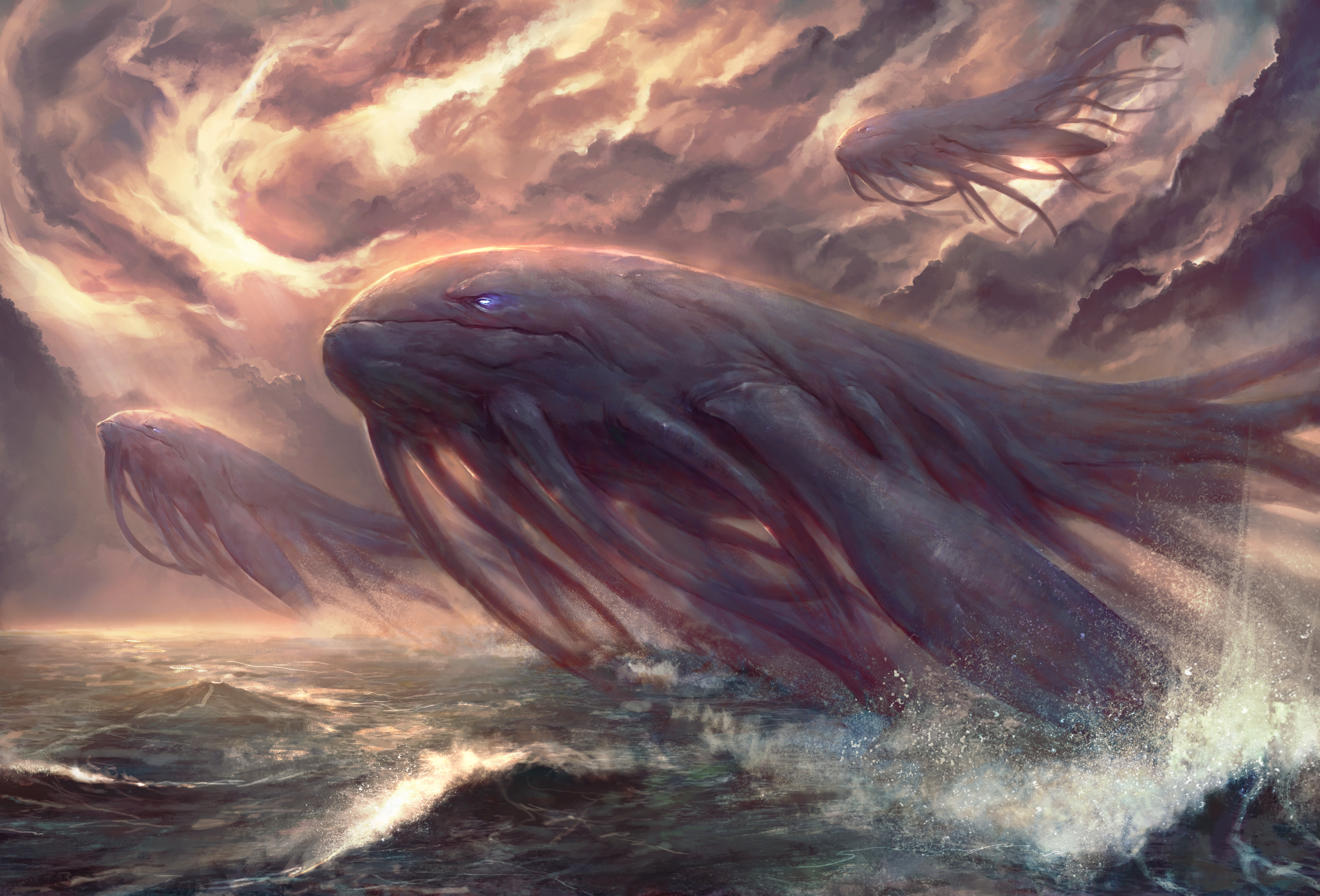 Неведомые моря. Левиафан Морское чудовище. Левиафан Bloop. Левиафан кит. Левиафан мифология.