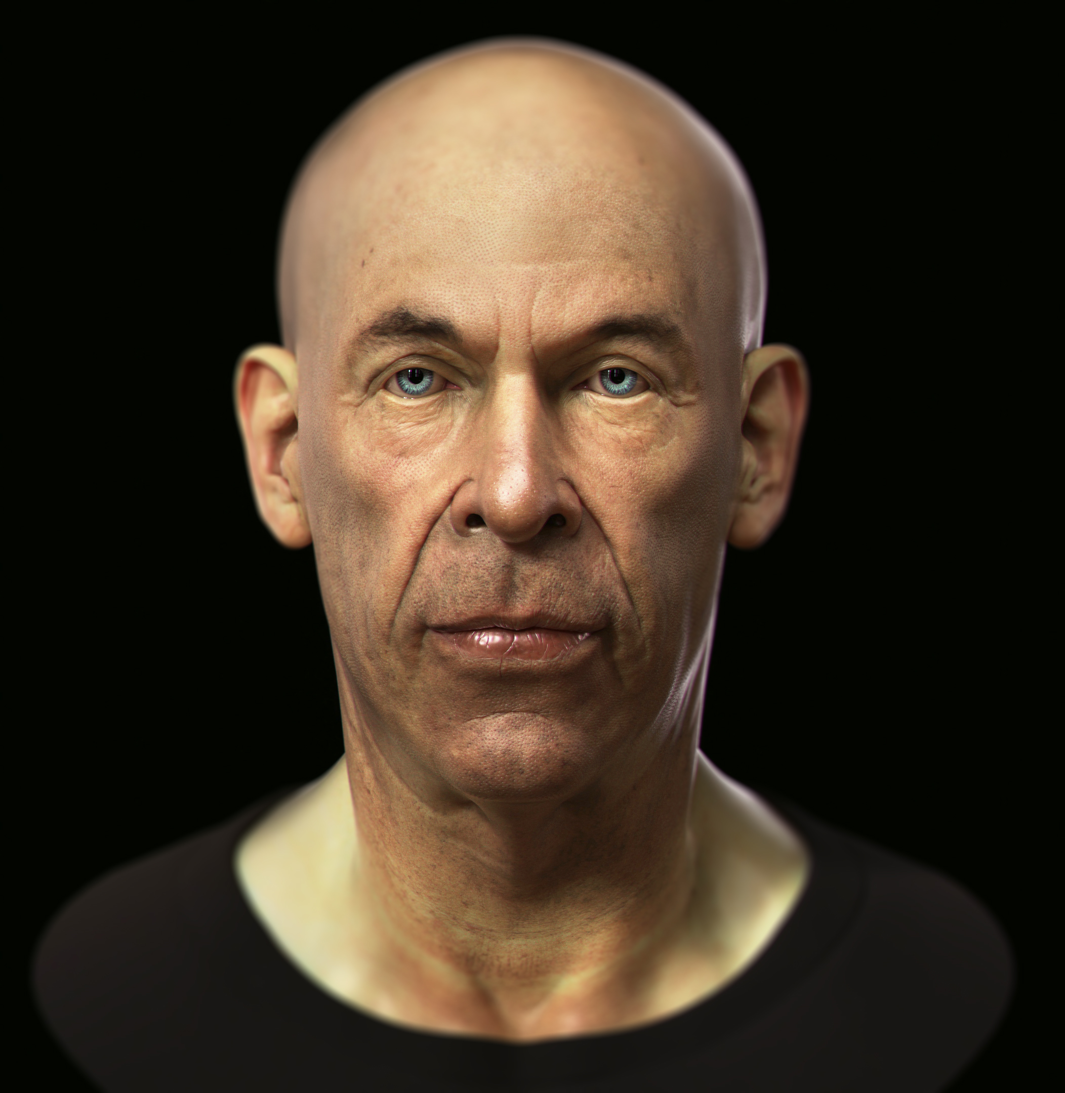 Mario Cortes Jk Simmons Modeling & Sculpting Surfacing Compositing