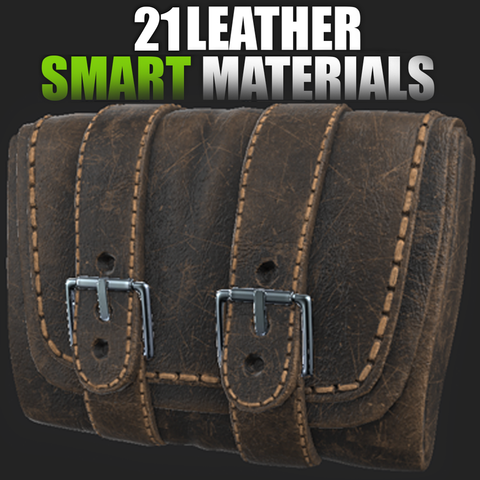 21 Leather Smart Materials (Substance Painter)