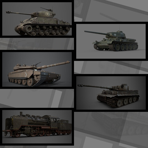 TANK -Military vehicle assembly