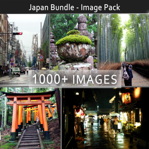 Japan Bundle - Image Reference Pack (1000+) - Standard Use License