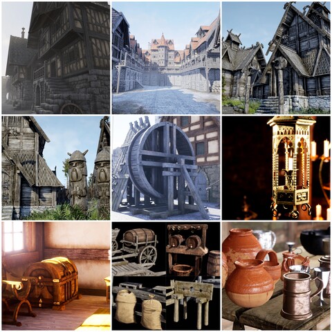 Medieval and Fantasy World Bundle