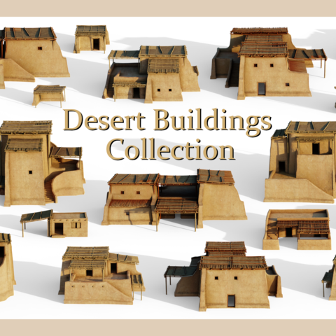 Desert Buildings Collection