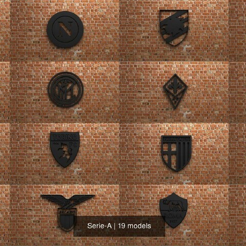 Lega Serie-A Logos Collection