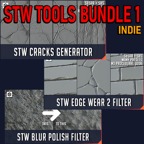STW Substance Tools Bundle 1 - Indie License