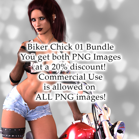 Biker Chick 01 Bundle